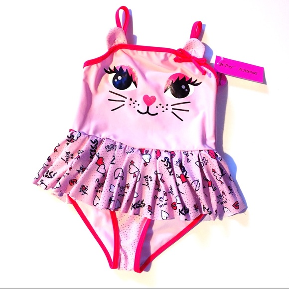 Betsey Johnson Other - 🎉HP🎉 Betsey Johnson | NWT Cat Swimsuit 1Piece 5T